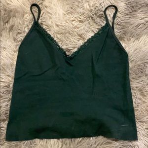 Brandy Melville Green things up with lace